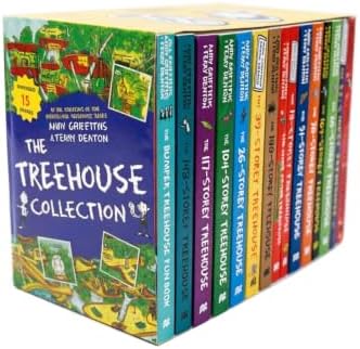 The Treehouse Series 12 Books Collection Set By Andy Griffiths